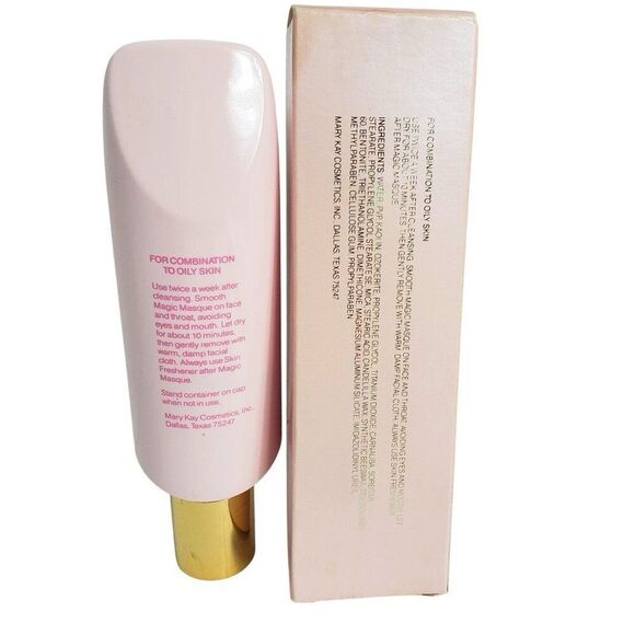 VTG Mary Kay Magic Masque Formula 2 4 Oz Skincare For Combination To Oily Skin - Picture 2 of 4